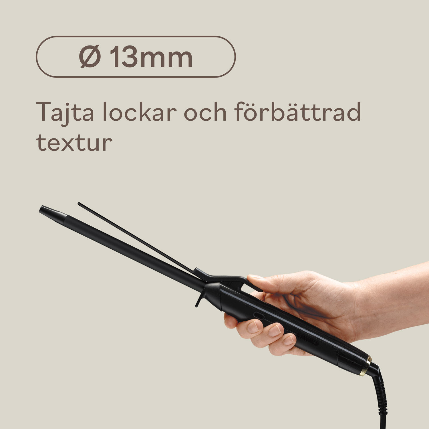Curling Tong - &Oslash; 13mm